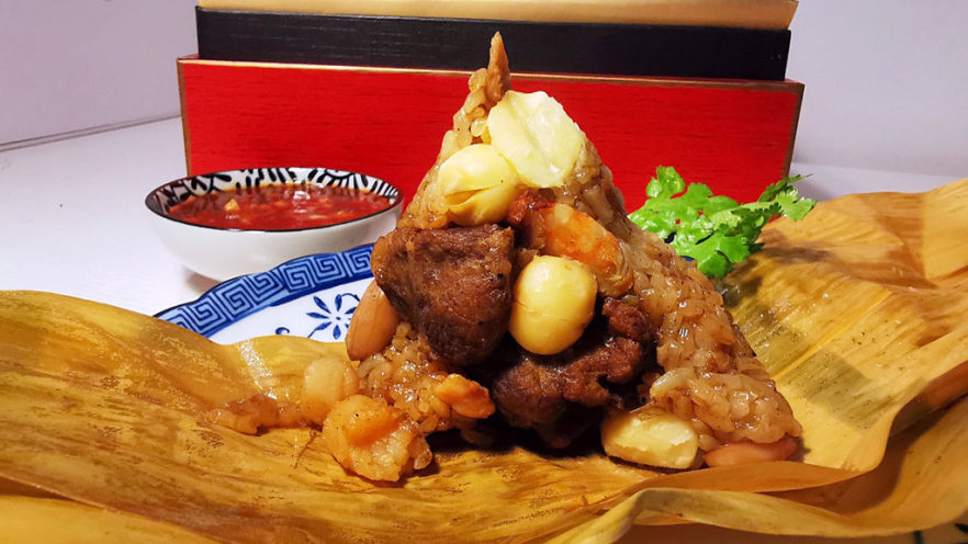 蒸的不一样，蒸好吃，米粒Q弹，馅儿超多，不必等四、五小时才有粽子吃