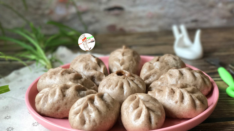 杂粮包子,焖3分钟开盖,包子不会塌陷也不会回缩