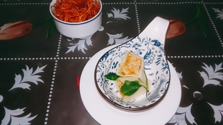 北虫草鲜肉饺子,美味的北虫草鲜肉饺子。