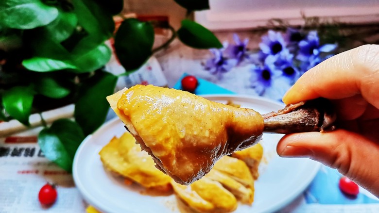 鲜香盐焗鸡腿,软烂入味,孩子们很喜欢吃!