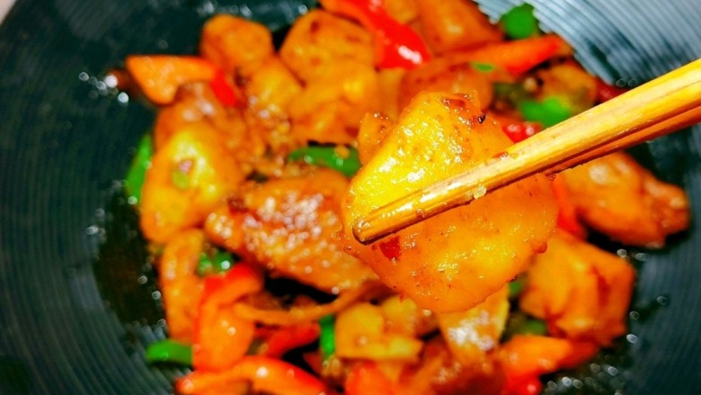 是鸡翅炖土豆呀!,成品