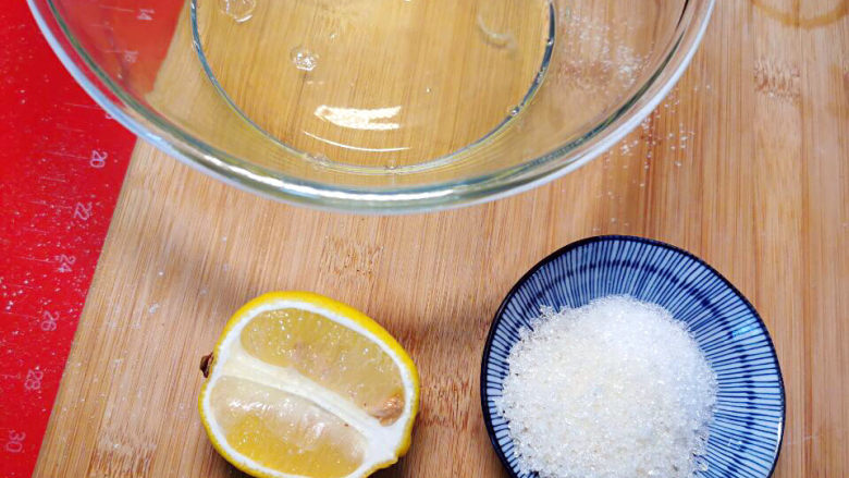 红薯慕斯蛋糕,蛋白霜食材