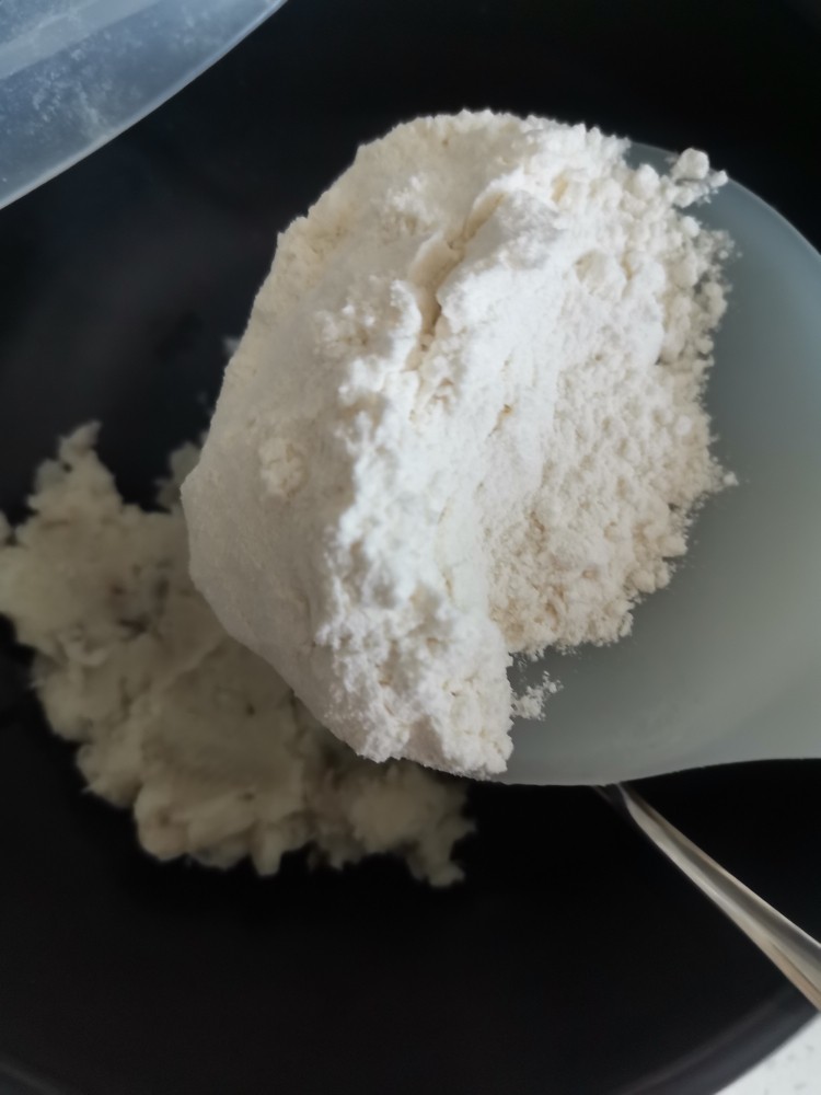 手指面,加入面粉
