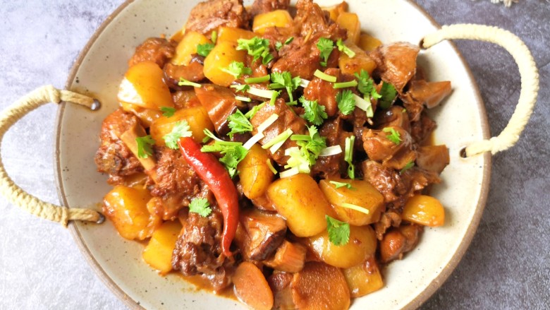 香菇烧鸭肉,味道好极了!