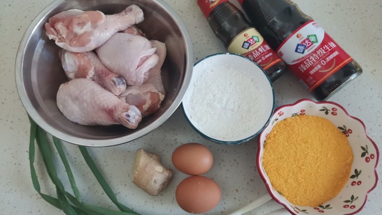 香酥锤子鸡腿,成品图!