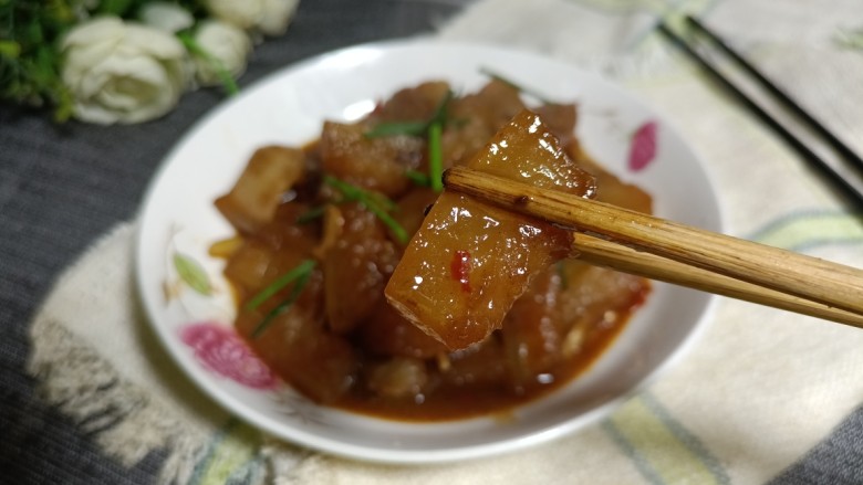 红烧冬瓜,上桌即可食用