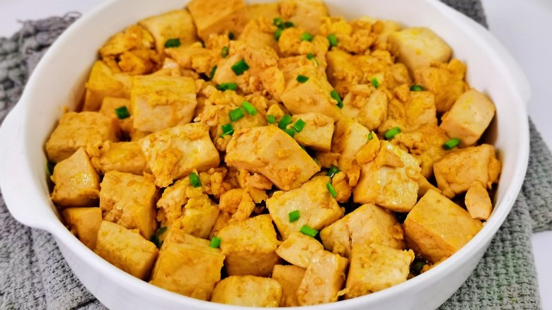 鸡蛋炖豆腐,豆腐这样做好吃绝绝子!老少皆宜,米饭的最佳伴侣。