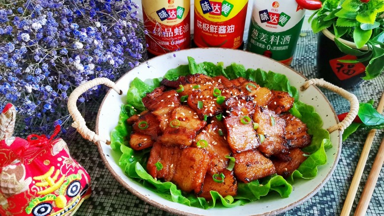 #闹元宵#烤五花肉,成品图!