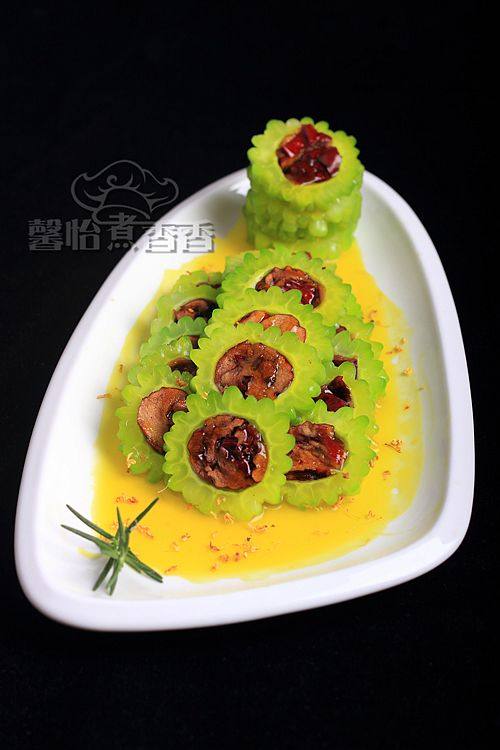 红枣酿苦瓜
