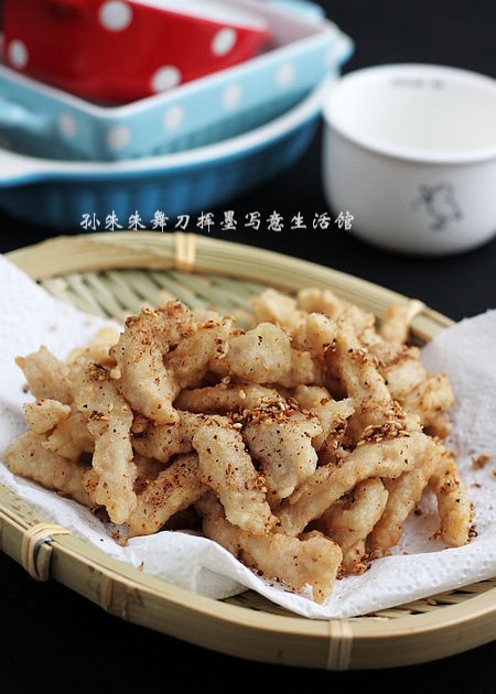 椒盐里脊 
