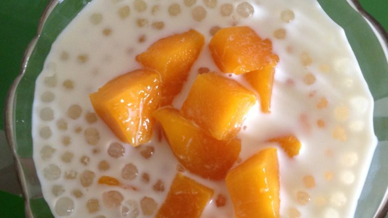 芒果牛奶西米露