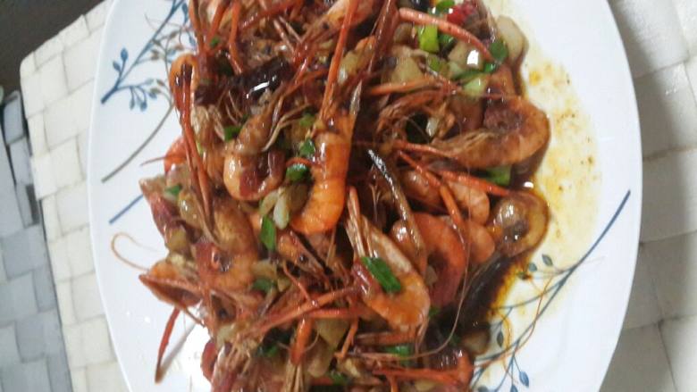 香辣河虾