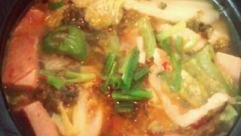 泡菜湯