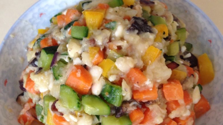 缤纷五彩土豆泥