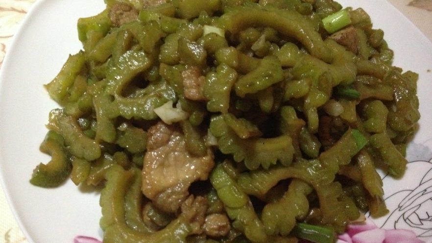 苦瓜炒肉