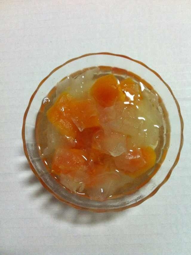 银耳木瓜羹
