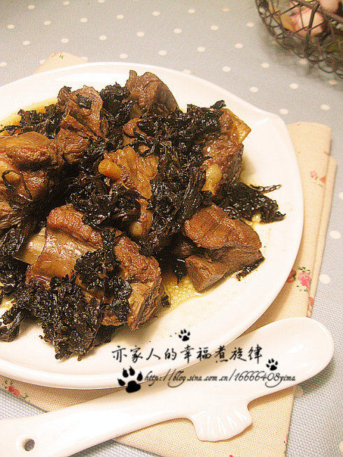 梅干菜蒸排骨