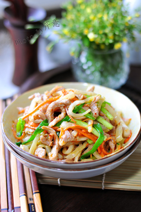 榨菜炒肉丝