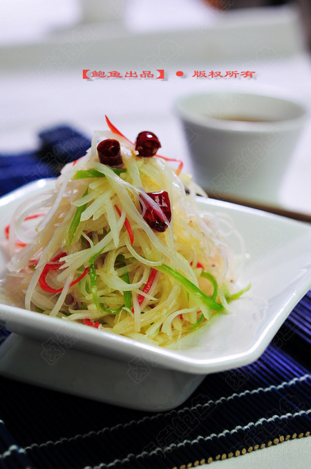 呛拌土豆丝儿 