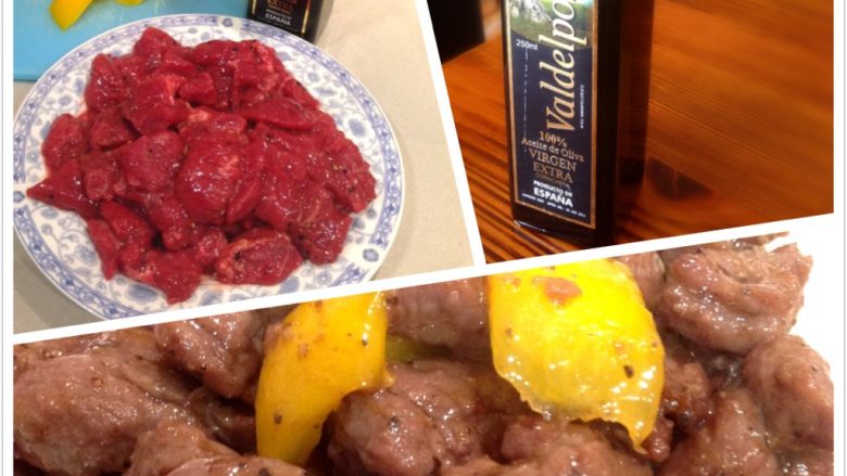 黑胡椒牛肉粒