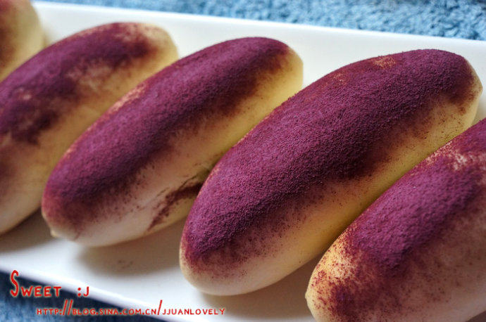 紫薯早餐包