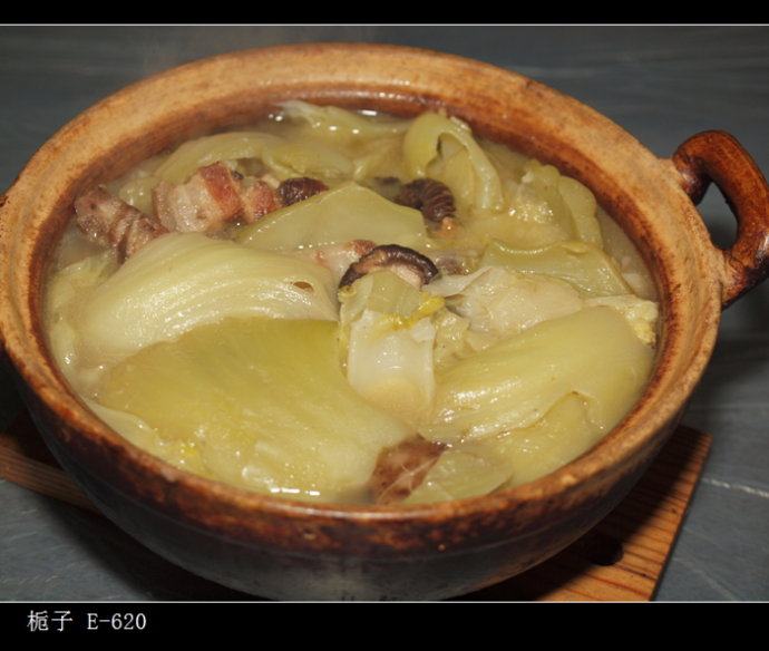 大菜（大芥菜）煲