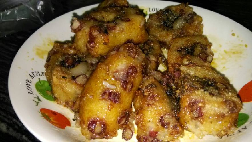 香煎咸肉粽