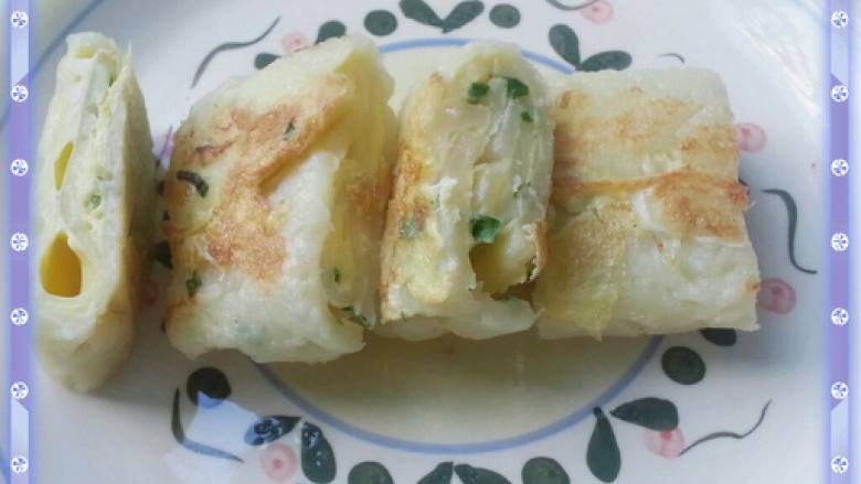 香葱鸡蛋饼