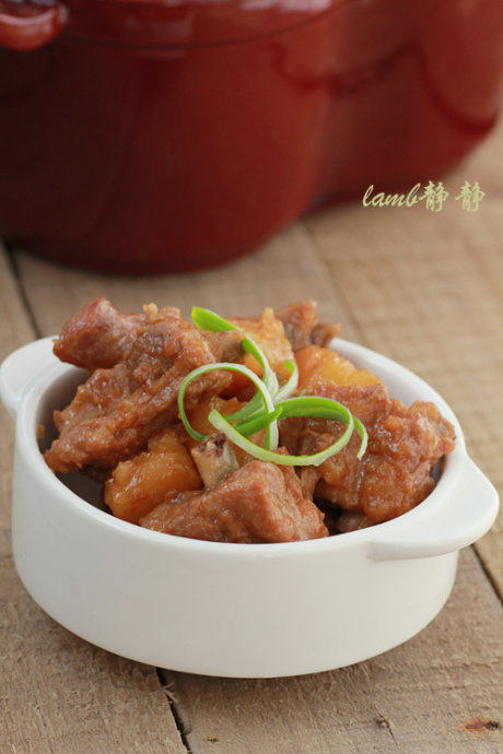 土豆炖排骨
