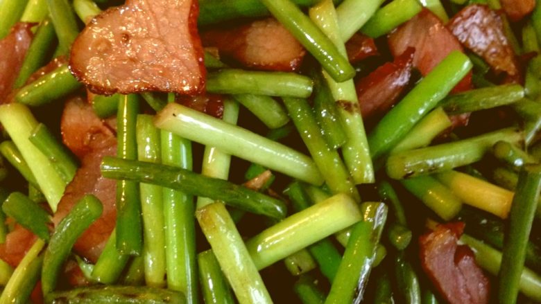 蒜薹炒腊肉