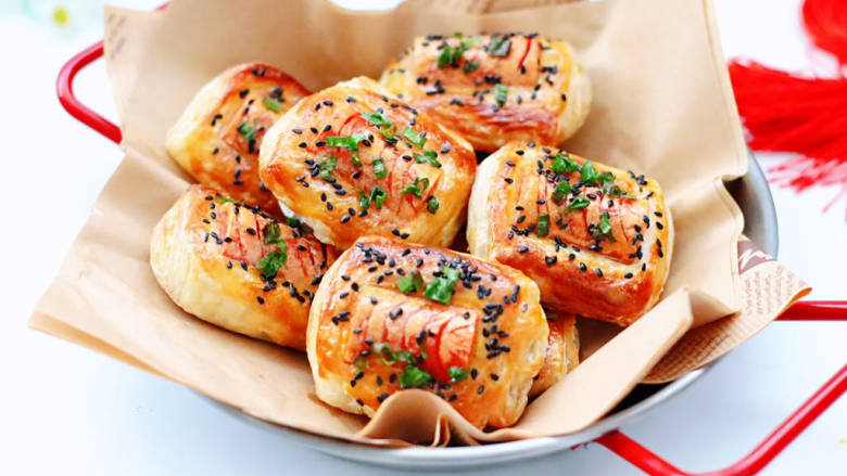 快手火腿小酥饼