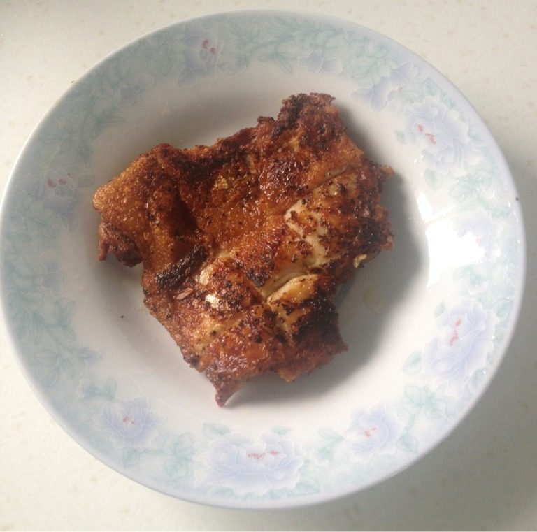 鸡排,OK，可以品尝了！