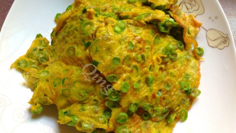 豆角煎蛋