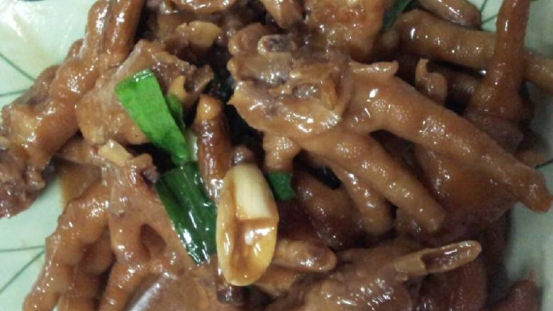 简单版红烧鸡爪