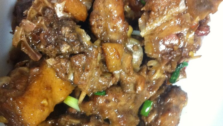 蒜香鸭肉