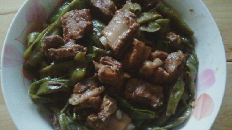 排骨炖豆角