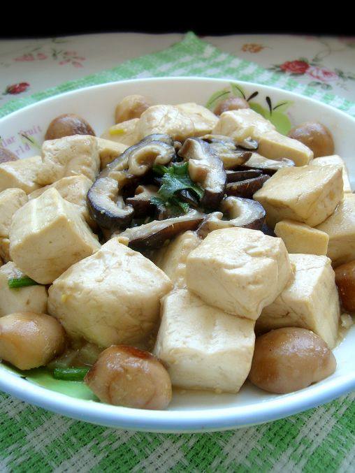 虎皮蛋烧豆腐
