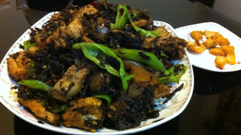 梅干菜炒肉
