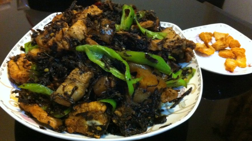 梅干菜炒肉