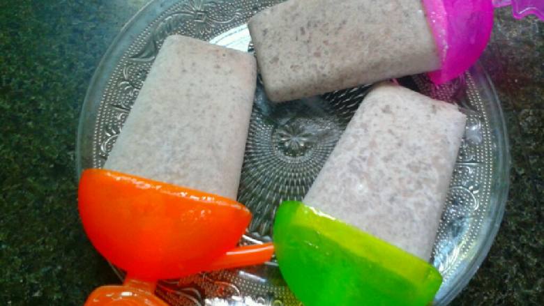奶油红豆冰棍