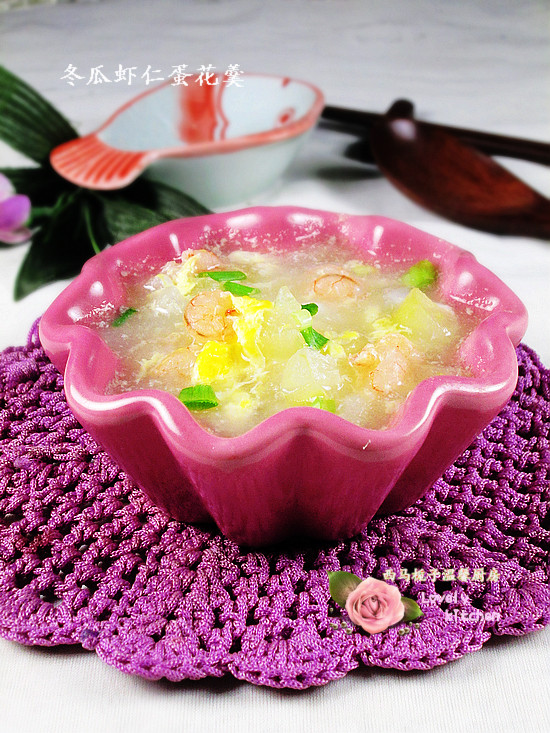 虾仁冬瓜茸 