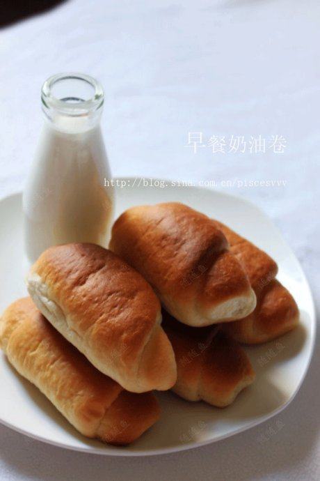 早餐奶油卷