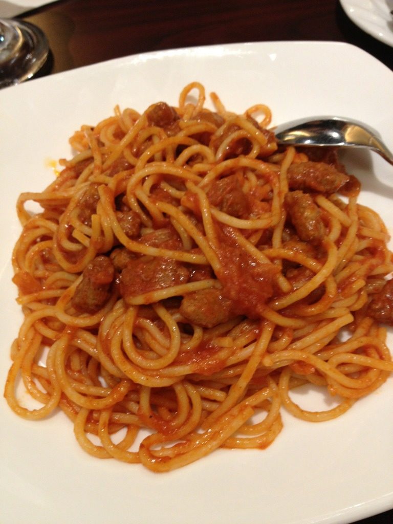 肉酱意大利面