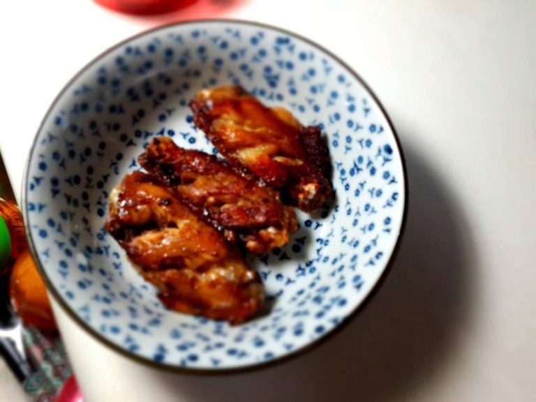 微波炉黑椒鸡翅