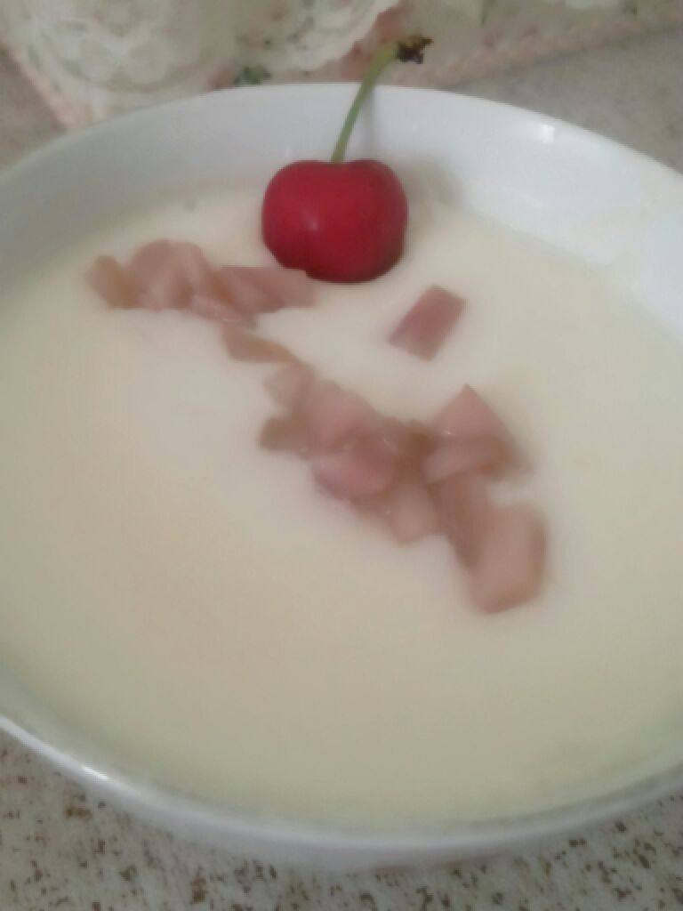水蜜樱桃双皮奶
