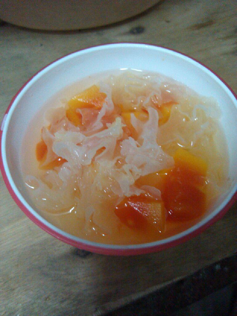 纯木瓜银耳