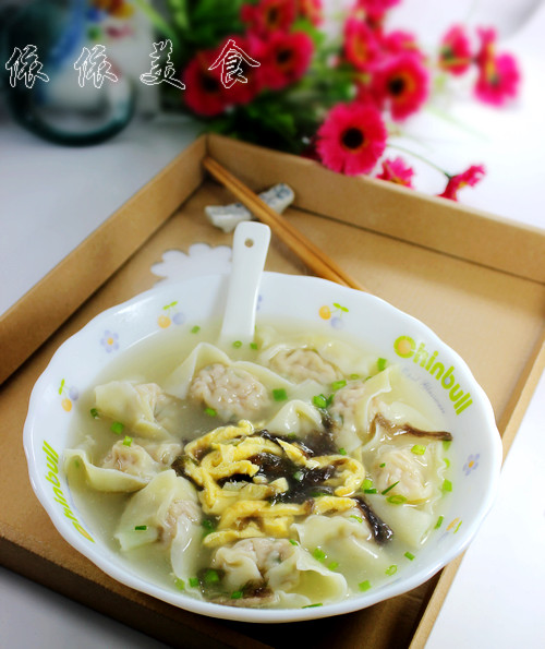 葱香鲜肉大馄饨