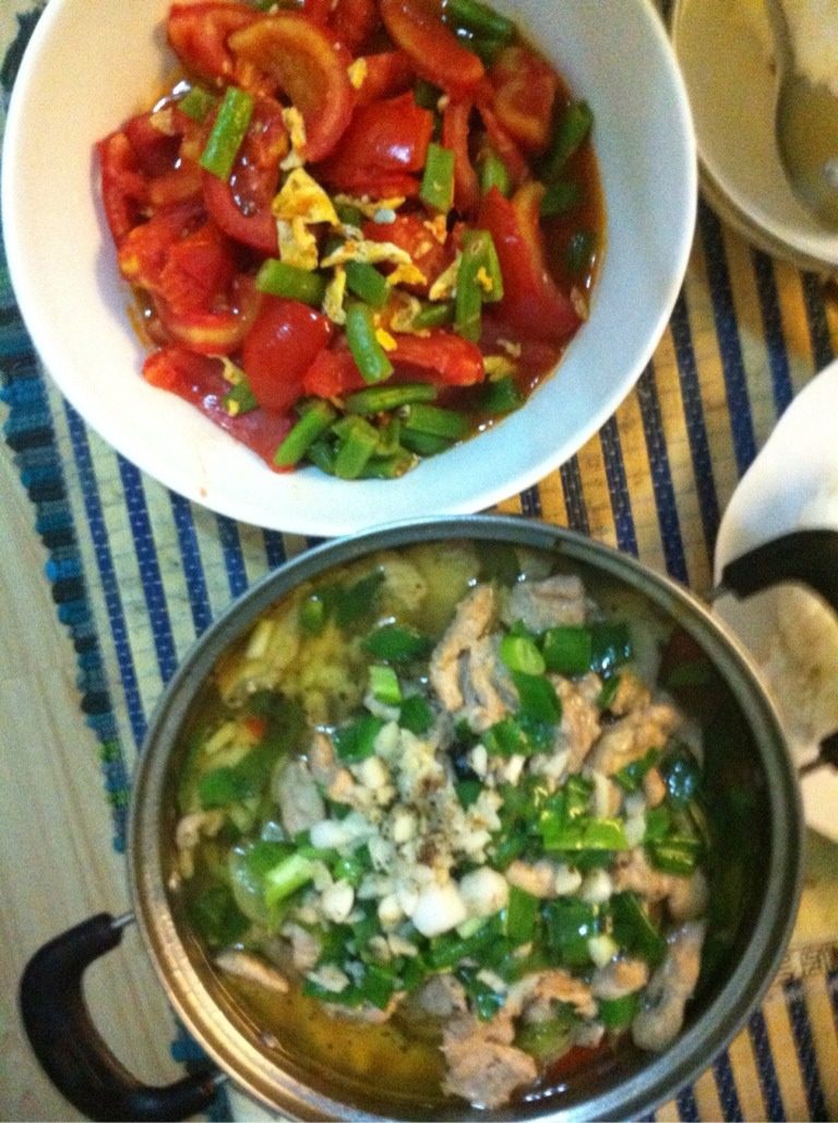 没有辣椒的水煮肉片