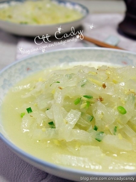 小炒姜末冬瓜丝