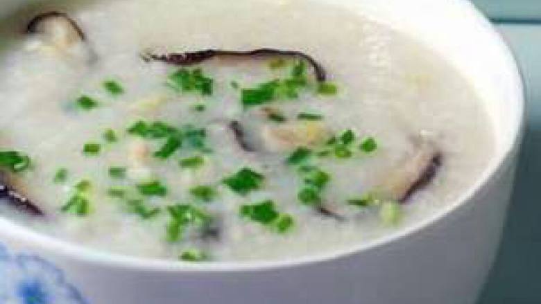香菇鱼片粥
